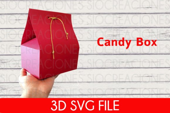 Candy Box SVG 3D: Editorial Shapes for Blogs