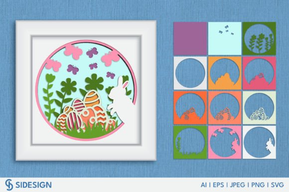 Easter Egg 3D SVG: Shadow Boxes Review