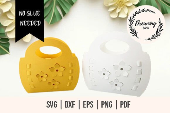 Flower Paper Bag 3D SVG: No Glue Shapes Review