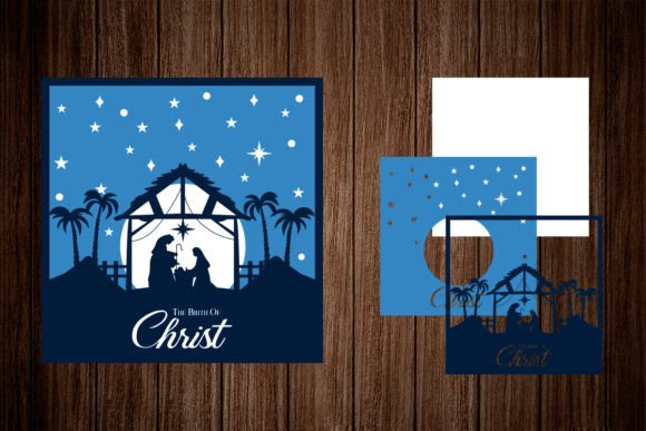 Nativity Scene 3D Shadow Box Paper Cut Review