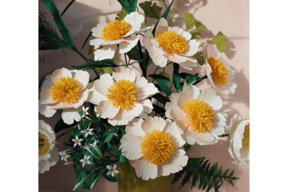 Yasmine Mei Flower Bouquet: 3D SVG Floral Compositions